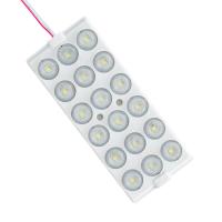 MODÜL LED 12V 6W SOĞUK BEYAZ 18 LEDLİ YANIP SÖNEN 2Lİ PAKET 13960-2835 (FLAŞÖR)