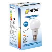 ORBUS ORB-9W E27 9 WATT 800 LÜMEN BEYAZ LED AMPÜL