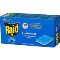 RAİD ELEKTRO MAT TABLET 20GECE YEDEK