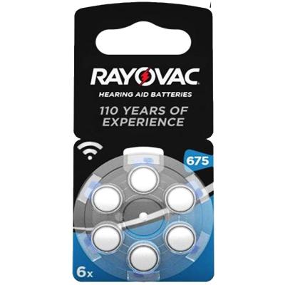 RAYOVAC 675 NO KULAKLIK PİLİ 6Lİ PAKET FİYAT