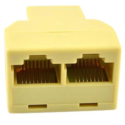 RJ 45 1 DİŞİ / 2 DİŞİ ÇEVİRİCİ 8P8C (DAĞITICI-ÇOKLAYICI)