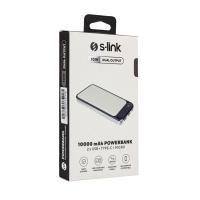 S-LINK IP-G2710 10000MAH POWERBANK 2 USB PORT BEYAZ LCD GÖSTERGELİ POWERBANK