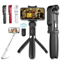 Selfie Stick L01 Bluetooth Kumandalı Selfie Çubuğu Tripod Monopod