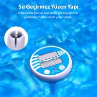 SOLAR TERMOMETRE YÜZME HAVUZU İÇİN SU GEÇİRMEZ YÜZEN DİJİTAL