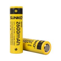 SUNKKO 3.7 VOLT 2600 MAH 18650 ŞARJ EDİLEBİLİR PİL  (TEKLİ)