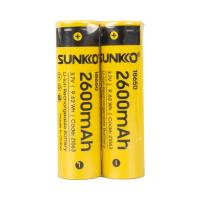 SUNKKO 3.7 VOLT 2600 MAH 18650 ŞARJ EDİLEBİLİR PİL  (TEKLİ)