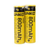 SUNKKO 3.7 VOLT 800 MAH 14500 ŞARJ EDİLEBİLİR PİL (TEKLİ)