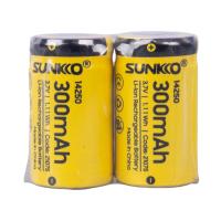 SUNKKO 3.7 VOLT 300 MAH 14250 ŞARJ EDİLEBİLİR PİL  (TEKLİ)