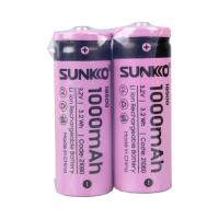 SUNKKO IFR 3.2 VOLT 1000 MAH 18500 ŞARJ EDİLEBİLİR PİL  (TEKLİ)