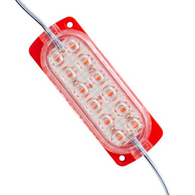 TEK RENK KIRMIZI MODÜL LED 2835 24 VOLT 2.4 WATT