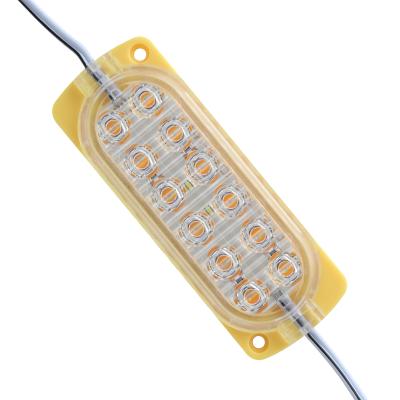 TEK RENK SARI MODÜL LED 2835 24 VOLT 2.4 WATT