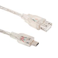 USB 5 PİN ERKEK-USB DİŞİ 1 METRE KABLO