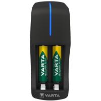 VARTA 57646 MİNİ CHARGER PİL ŞARJ CİHAZI + 2 ADET 800MAH AAA ŞARJ EDİLEBİLİR PİL