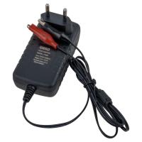 7.2 VOLT - 2 AMPER KROKODİL UÇLU PRİZ TİP LEDLİ YERLİ ÜRETİM AKÜ ŞARJ CİHAZI (OUT:6V2A)