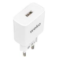 WK-21436 M7 2.1 AMPER ŞARJ BAŞLIK ADAPTÖRÜ + MICRO USB KABLO (NO:3)