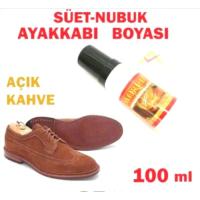 WORLD SÜET NUBUK LİKİT AÇIK KAHVE AYAKKABI BOYASI 100ML